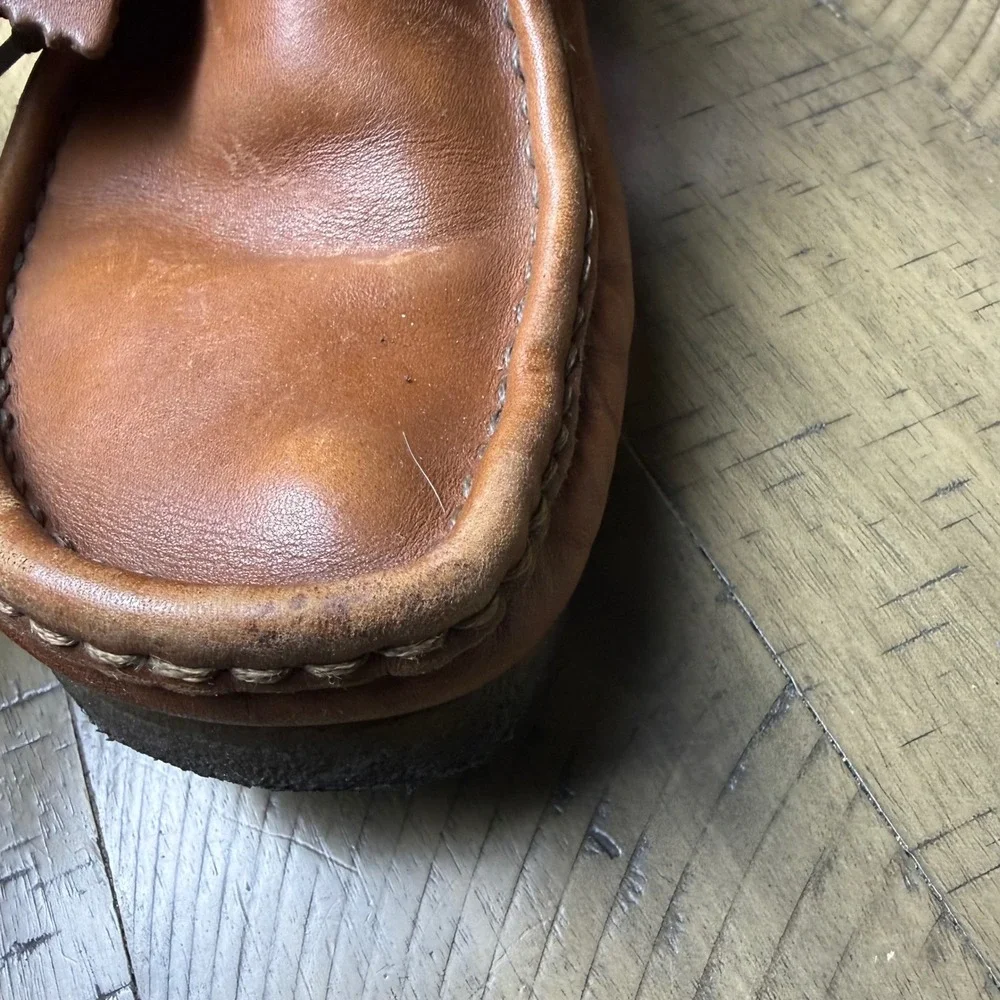 Clarks Originals Wallabees Men's Brown Leather Chukka Boots 7M‎